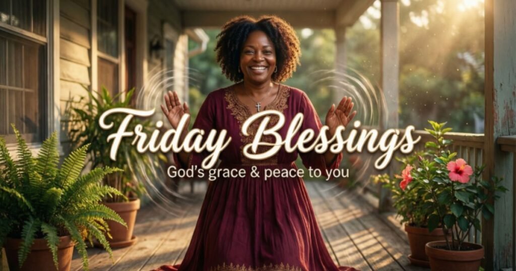 African American Friday Blessings GIF
