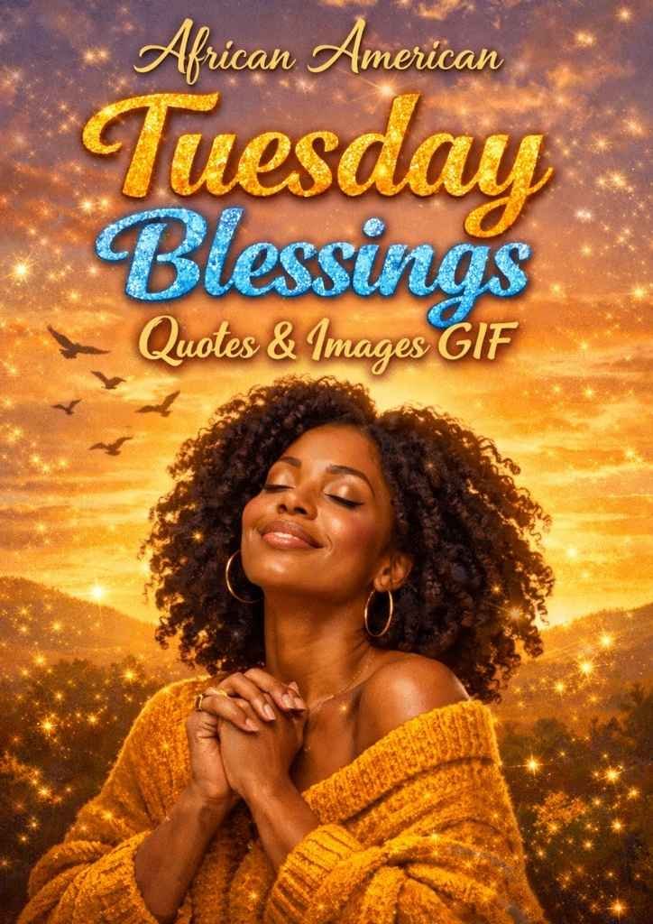African American Tuesday Blessings Quotes & Images GIF