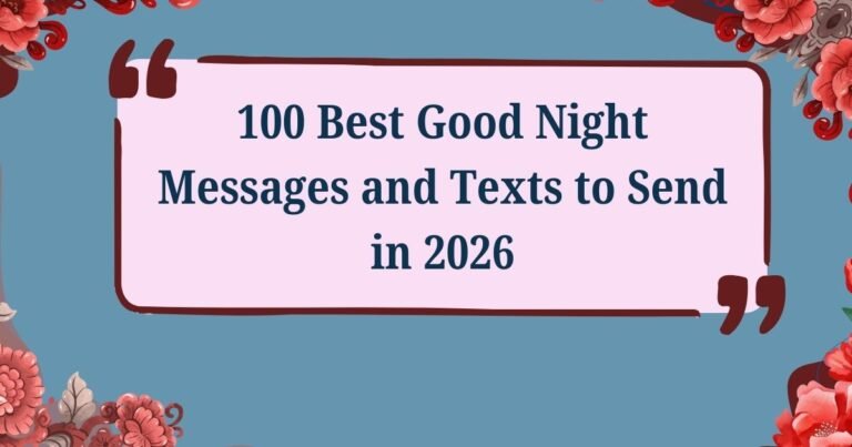 Best Good Night Messages