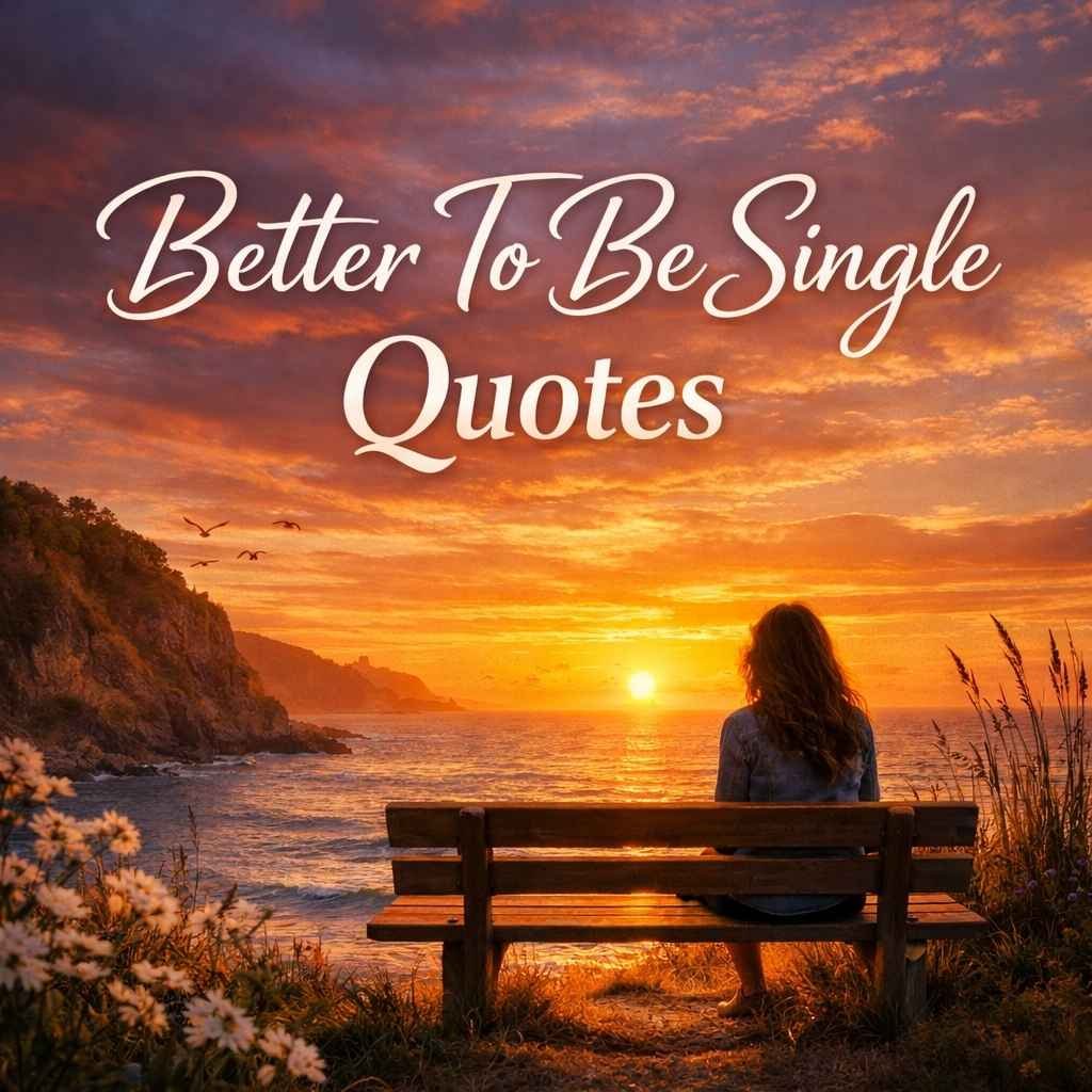 Better To Be Single Quotes