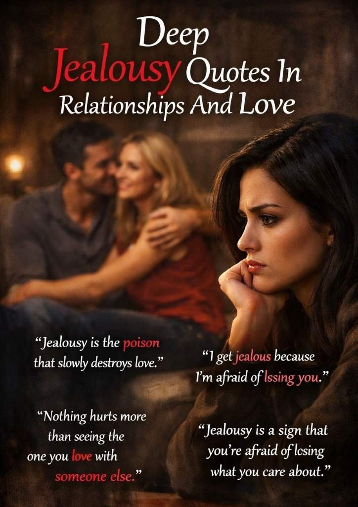 Deep Jealousy Quotes In Relationships And Love