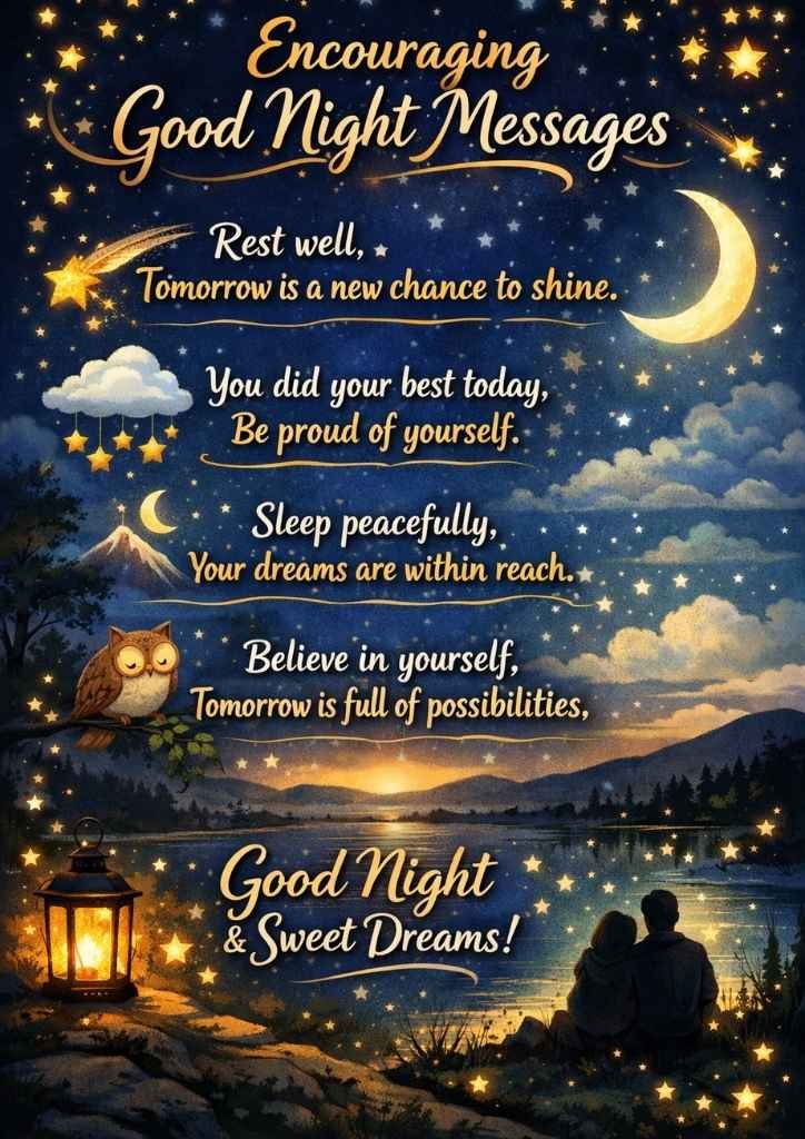 Encouraging Good Night Messages