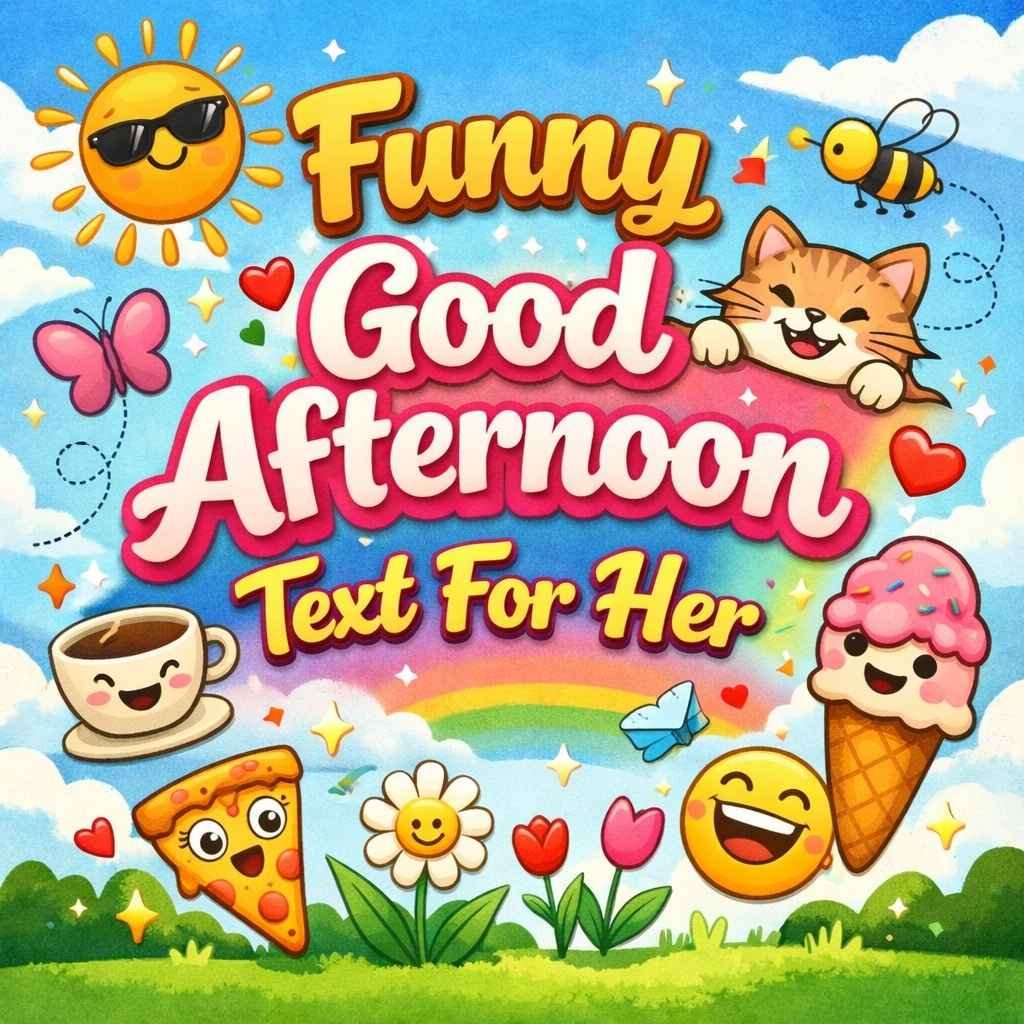 Funny Good Afternoon Text For Her