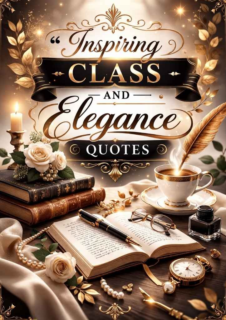 Inspiring Class And Elegance Quotes