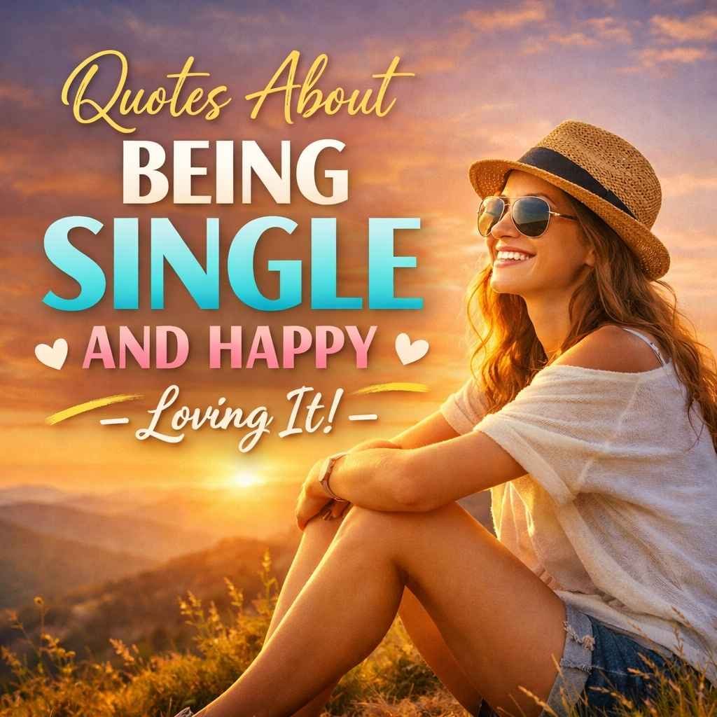 Quotes About Being Single And Happy – Loving It!