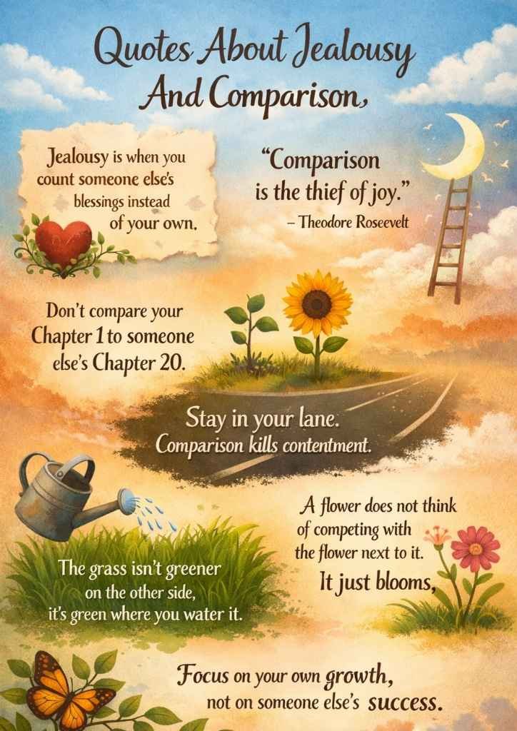 Quotes About Jealousy And Comparison