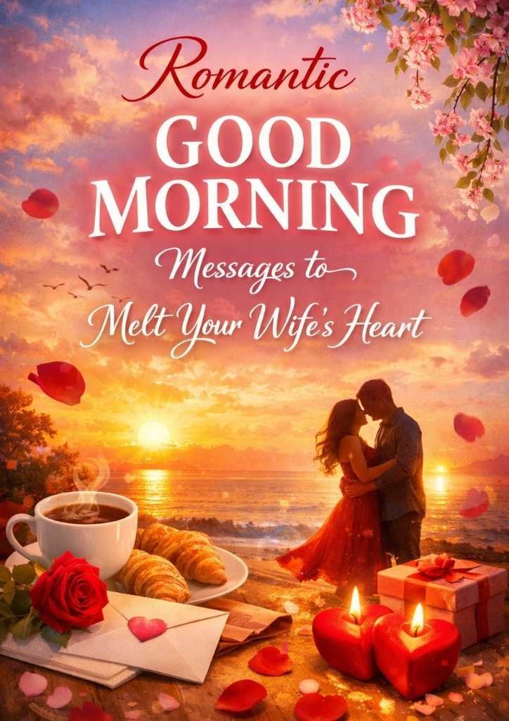 Romantic Good Morning Messages to Melt Your Wife's Heart