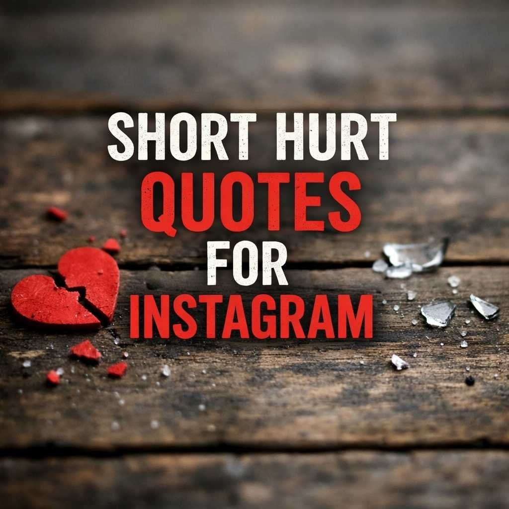 SHORT HURT QUOTES FOR INSTAGRAM