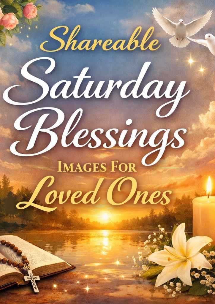 Shareable Saturday Blessings Images For Loved Ones