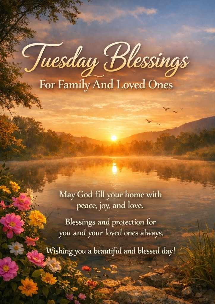 Tuesday Blessings For Family And Loved Ones