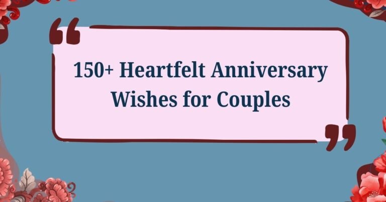 Anniversary Wishes for Couples