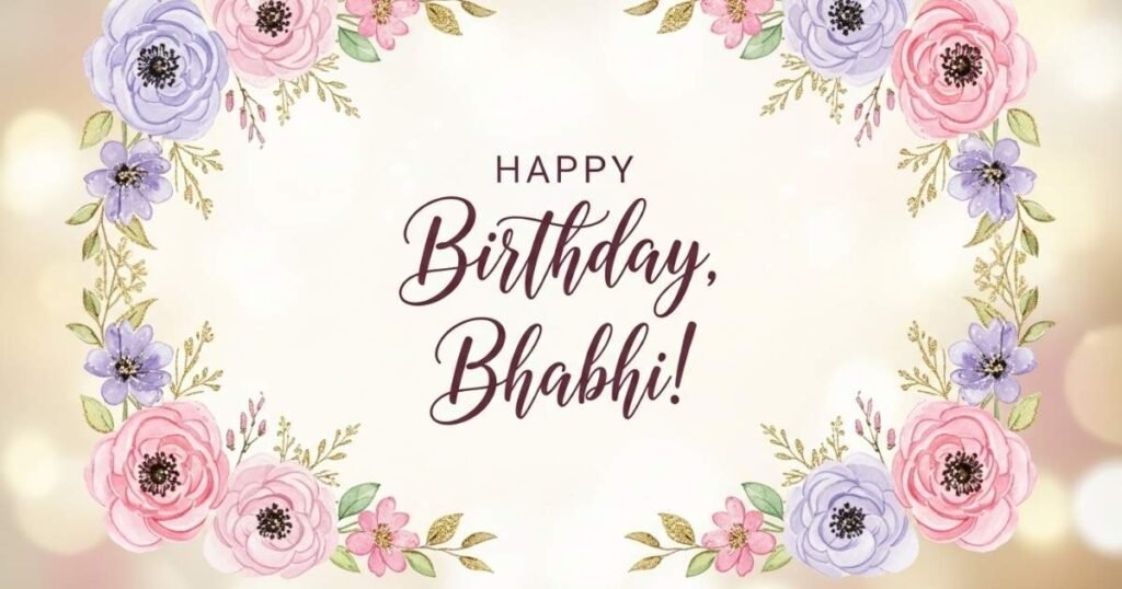 Best Unique Birthday Wishes for Bhabhi