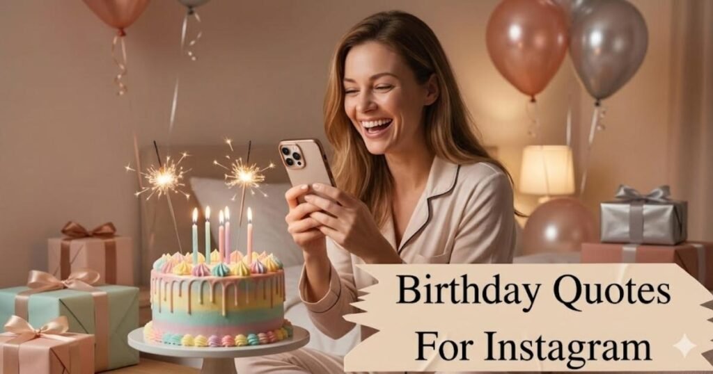 Birthday Quotes For Instagram