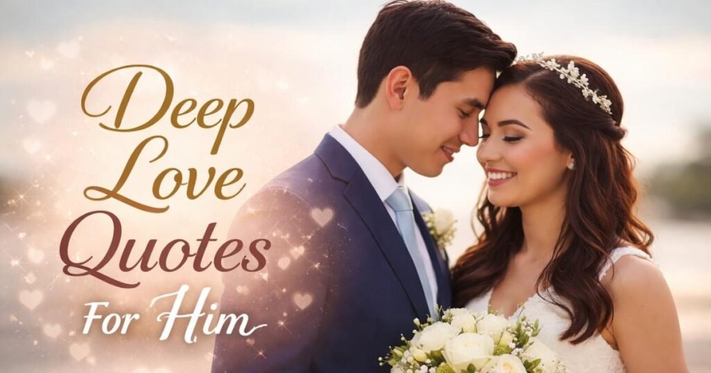 Deep Love Quotes For Him