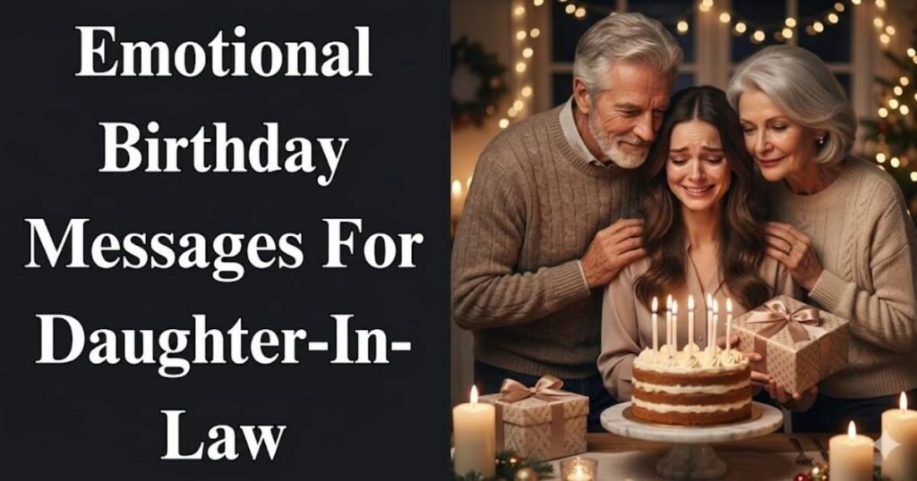 Emotional Birthday Messages For Daughter-In-Law
