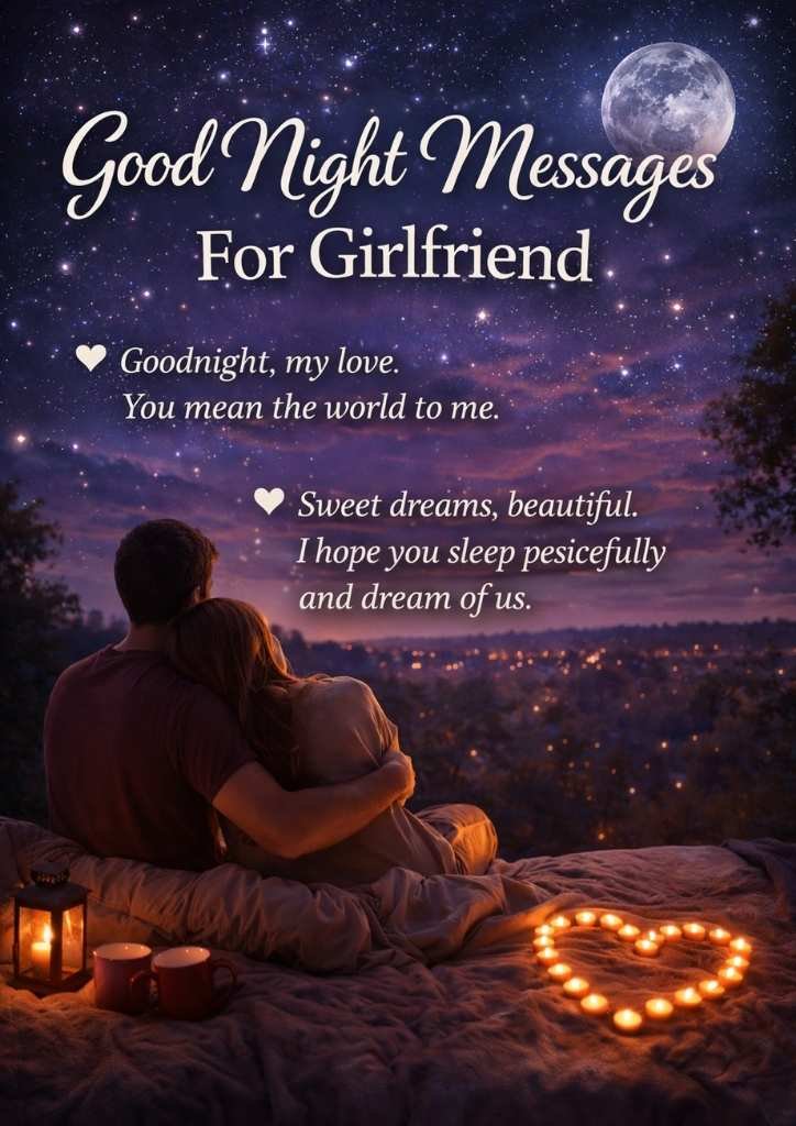 Good Night Messages For Girlfriend