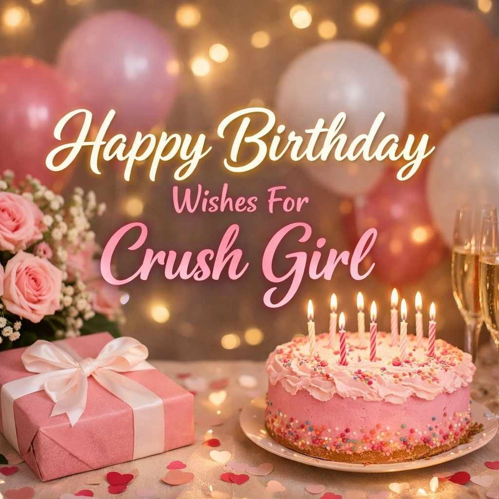 Happy Birthday Wishes For Crush Girl