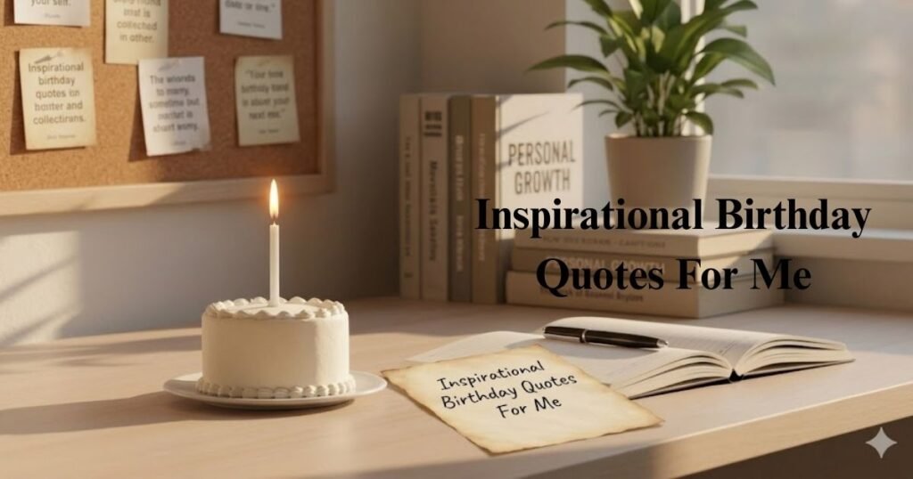 Inspirational Birthday Quotes For Me