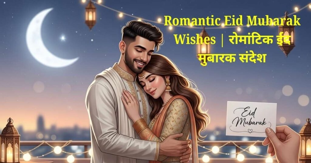 Romantic Eid Mubarak Wishes | रोमांटिक ईद मुबारक संदेश