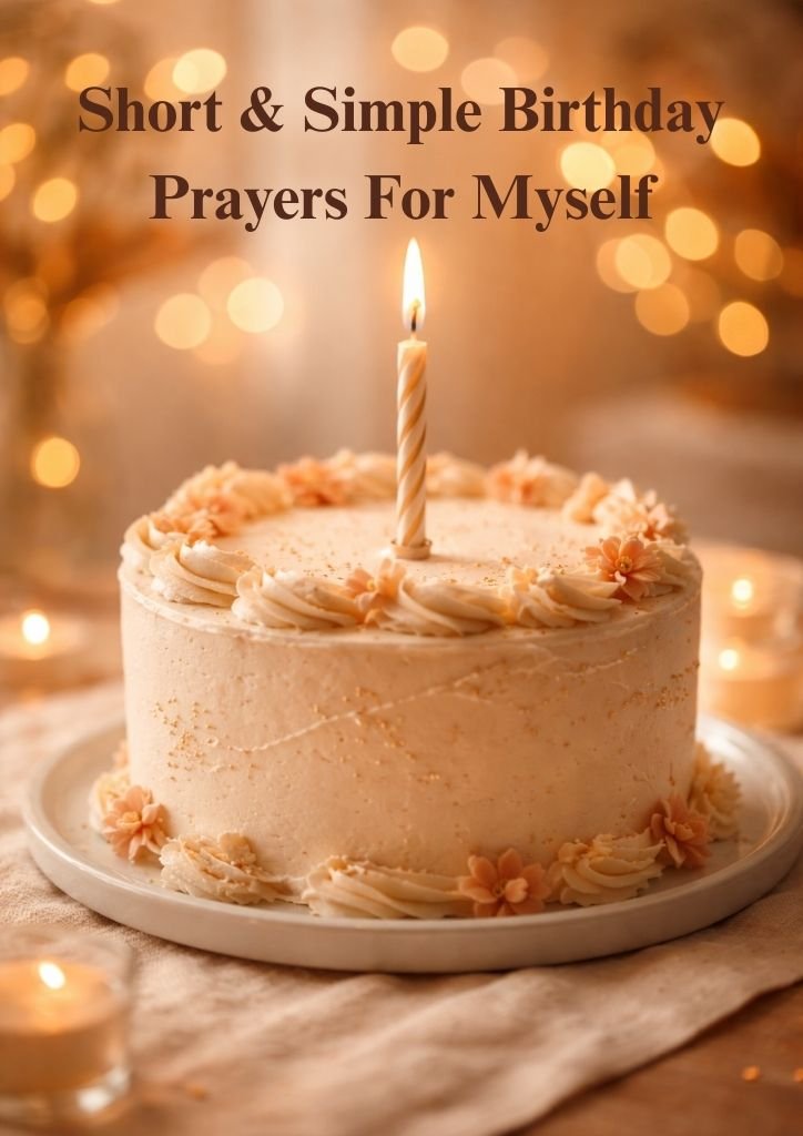 Short & Simple Birthday Prayers For Myself