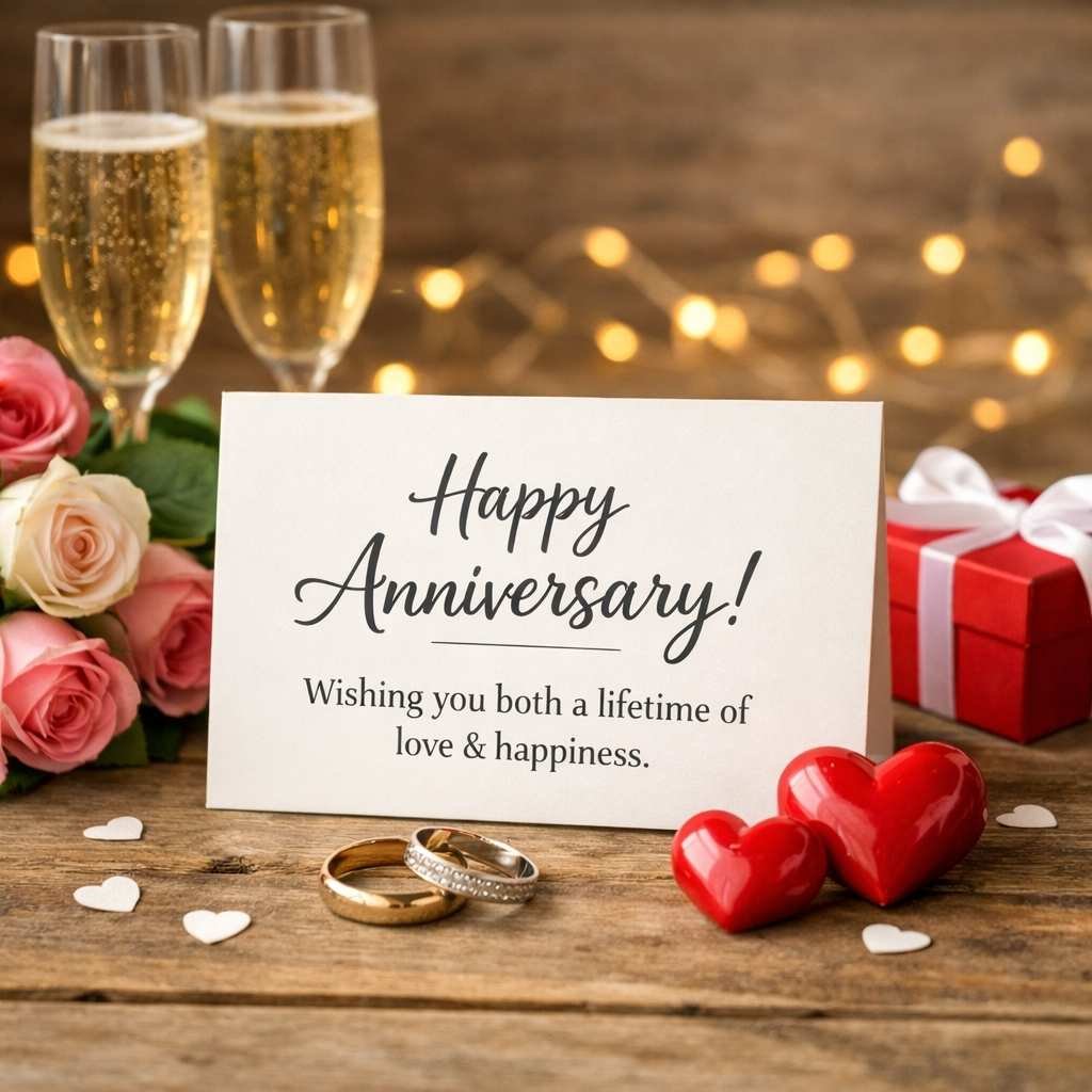 Sweet And Simple Happy Anniversary Wishes For Couples