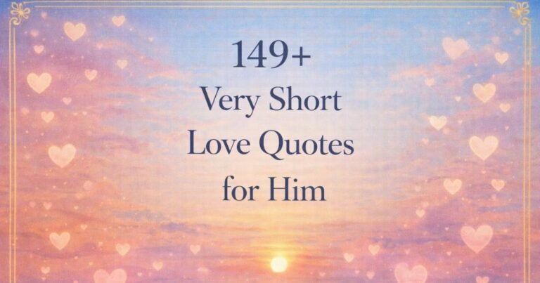 very short love quotes for him