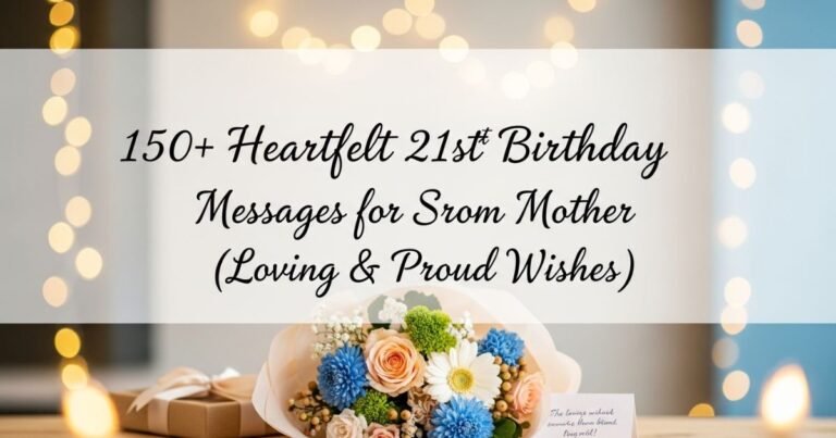 21st birthday messages
