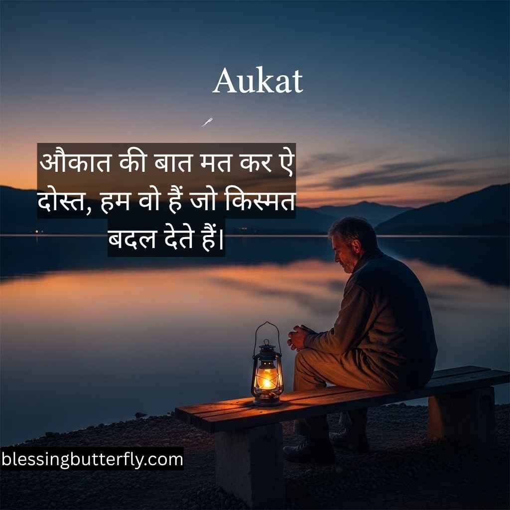 Aukat Shayari