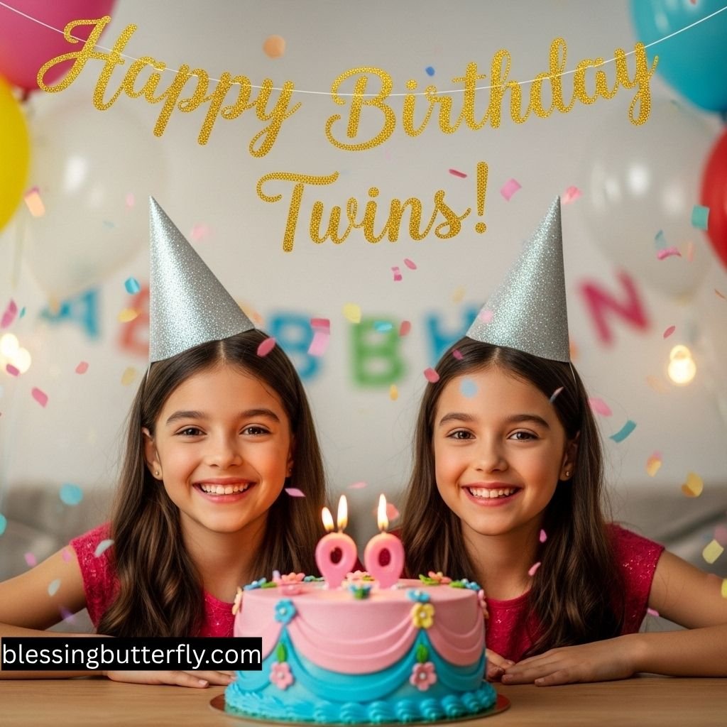 Birthday Wishes for Twin Sisters