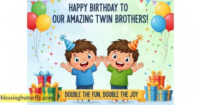 Birthday wishes for twins brother
