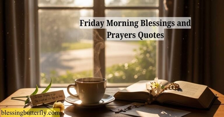 Friday Morning Blessings and Prayers Quotes