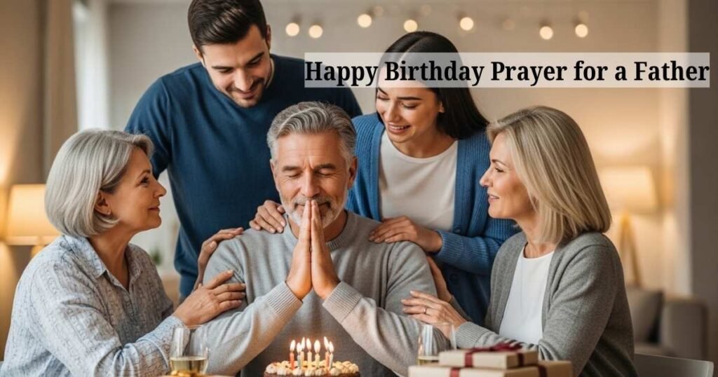 Happy Birthday Prayer for a Father