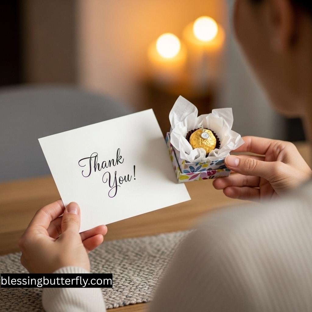 How to Say Thank You for an Unexpected Gift