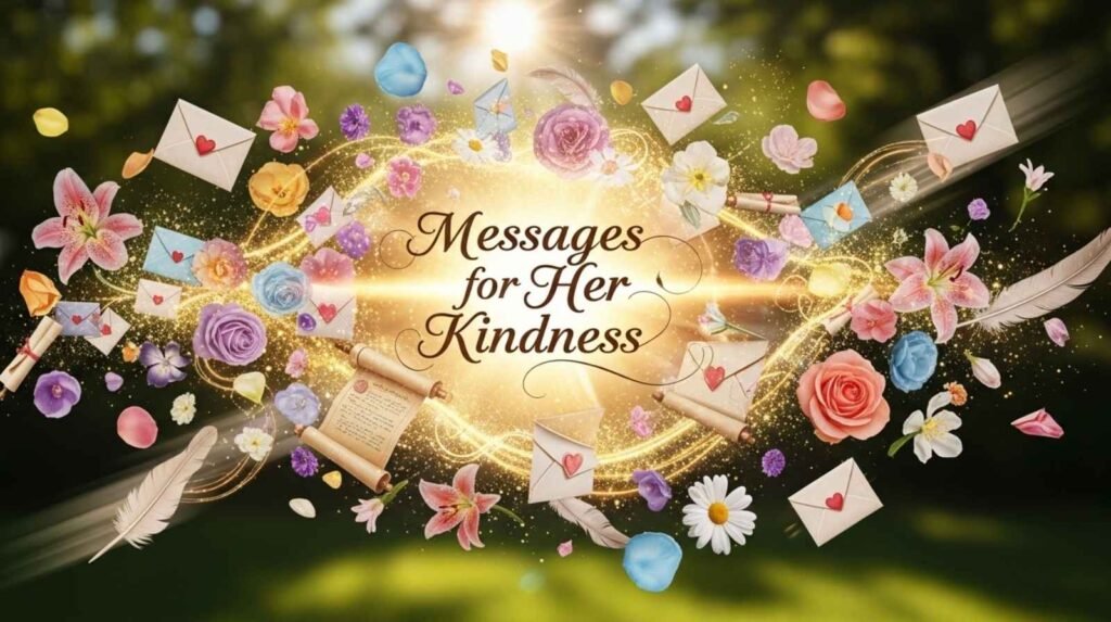 Messages for Her Kindness