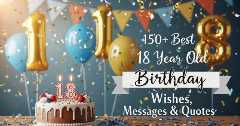 best 18 year old birthday wishes