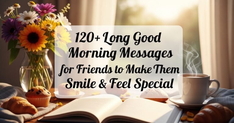 long good morning message