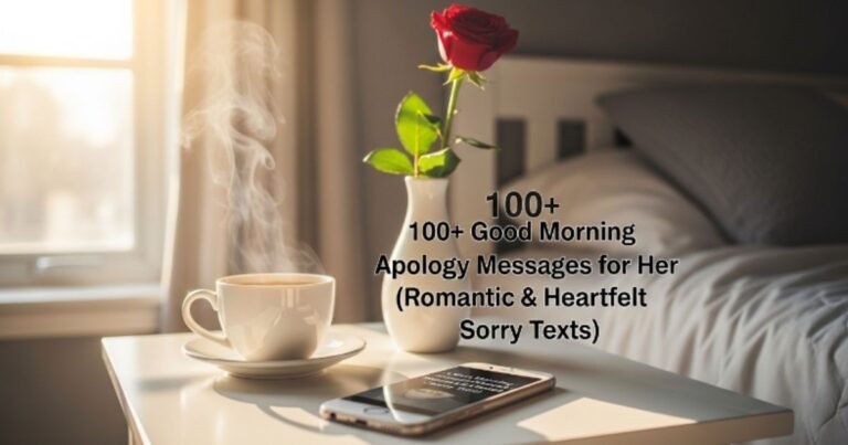 Good Morning Apology