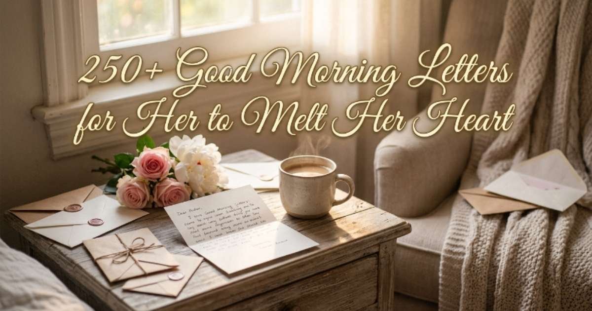 Good Morning Letters