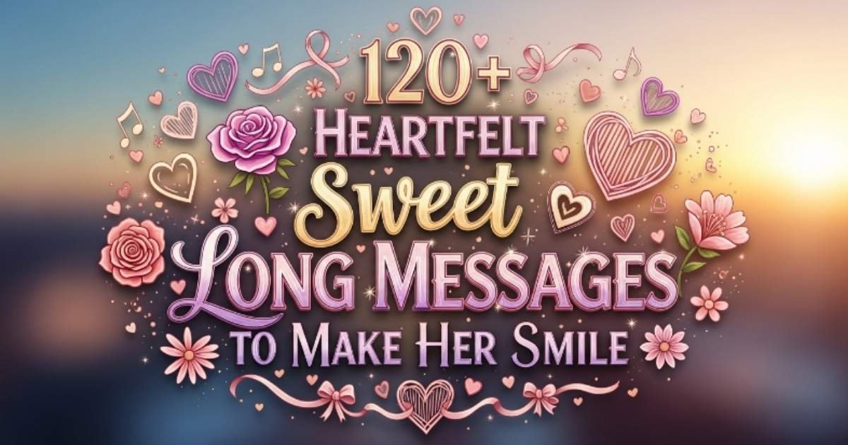 Sweet Long Love Messages