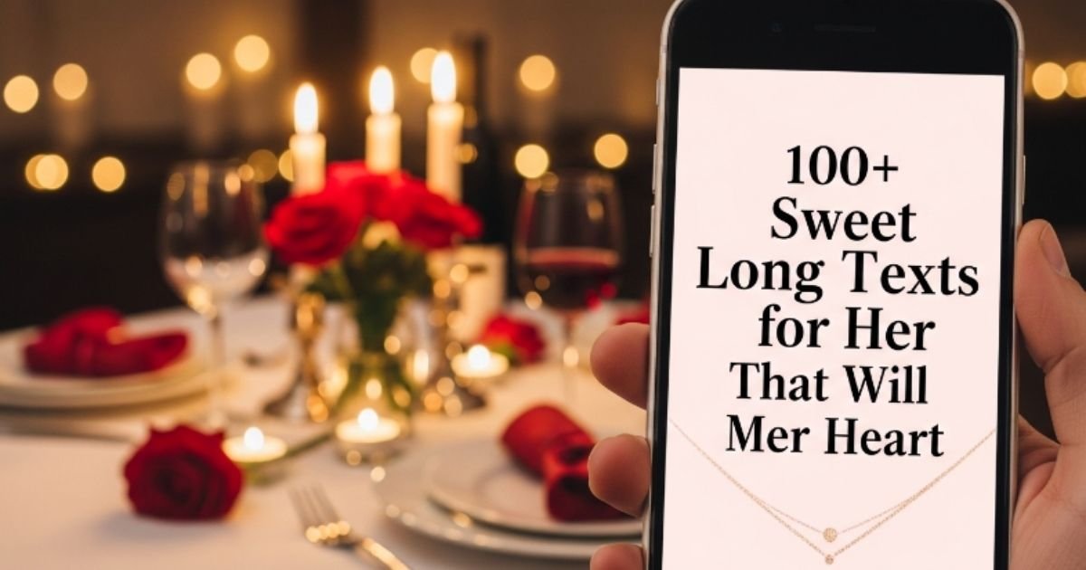 Sweet Long Texts for Her