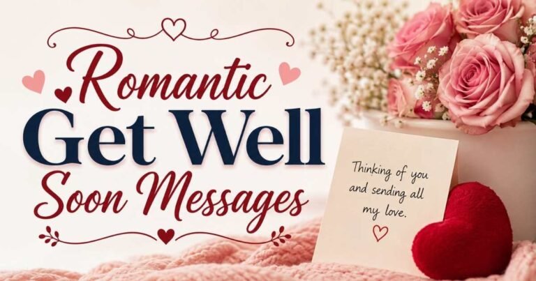 Romantic Get Well Soon Messages