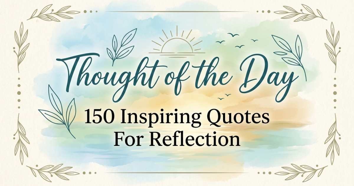 Thought of the Day