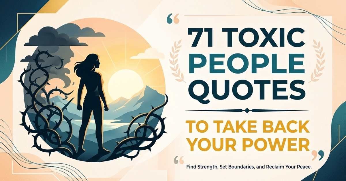 Toxic People Quotes