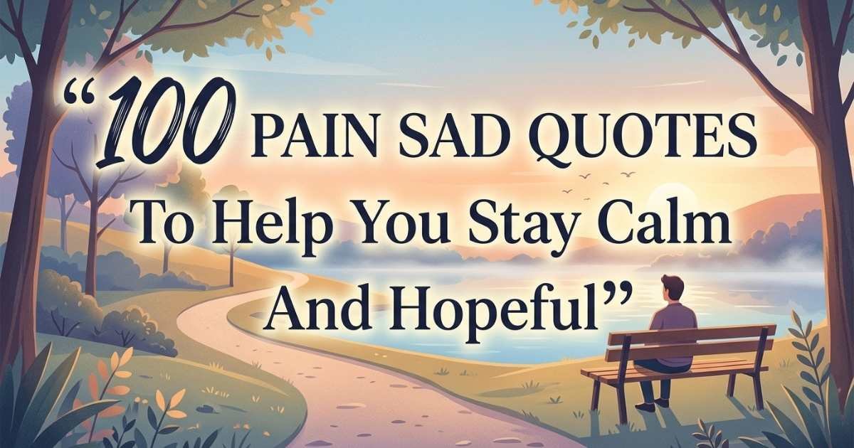 pain sad quotes