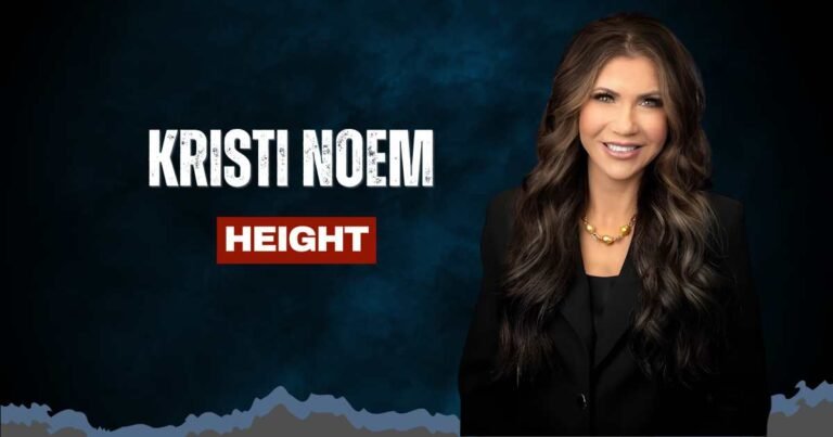 Kristi Noem Height
